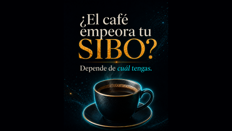 ¿El café empeora tu SIBO? Depende de cuál tengas