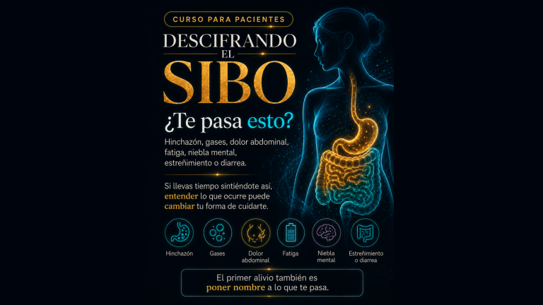 Descifrando el SIBO: un curso para entender lo que te pasa
