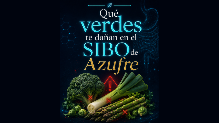 SIBO de azufre: por qué el brócoli y el ajo pueden sentarte mal aunque la app diga que sí